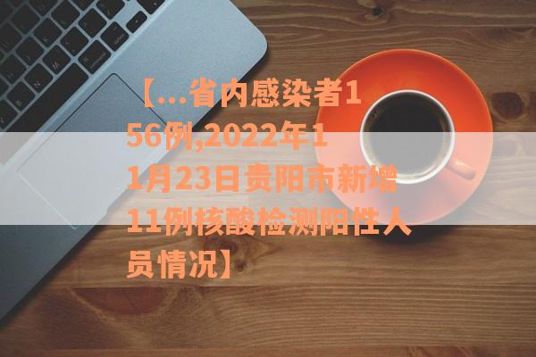 【...省内感染者156例,2022年11月23日贵阳市新增11例核酸检测阳性人员情况】